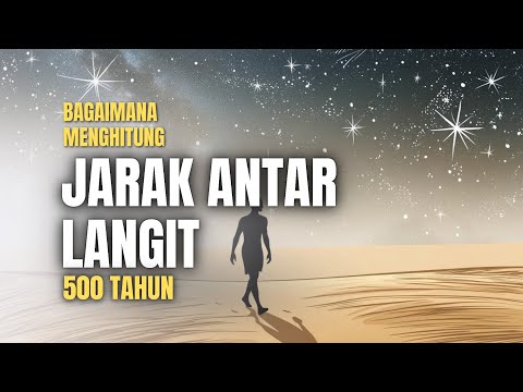 Berapa sebenarnya jarak langit ke 1 ke langit ke 2?? Mengapa disebut 500 tahun?