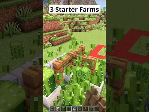 Insane Minecraft 3 Starter Farms in HellFrozen #prepare4chaos