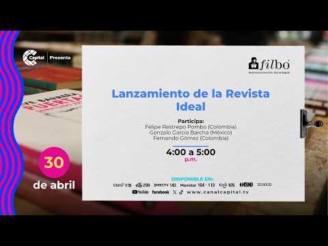 Gonzalo García Barcha realiza el lanzamiento de la Revista Ideal