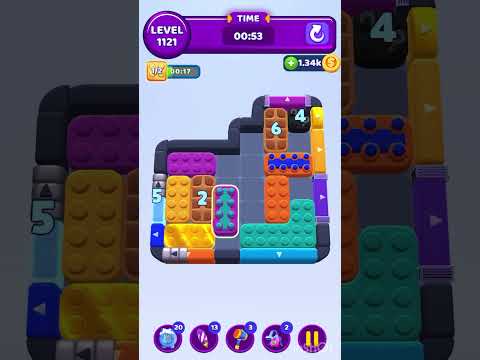 Color Block Jam Level 1121 – Full Puzzle Solution (No Boosters)
