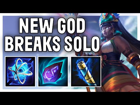 THIS GOD IS NOT BALANCED AT ALL - Ix Chel Solo Ranked Conquest