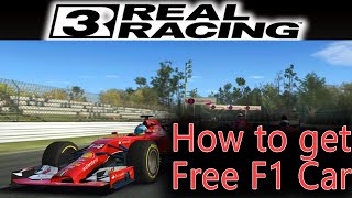 Get a free F1 Car in Real Racing 3