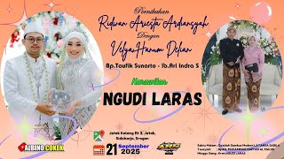Download lagu LIVE WEDDING  RIDWAN & VELYA == NGUDI LARAS == ARS AUDIO jilid 1 == ALBINO A2 mp3