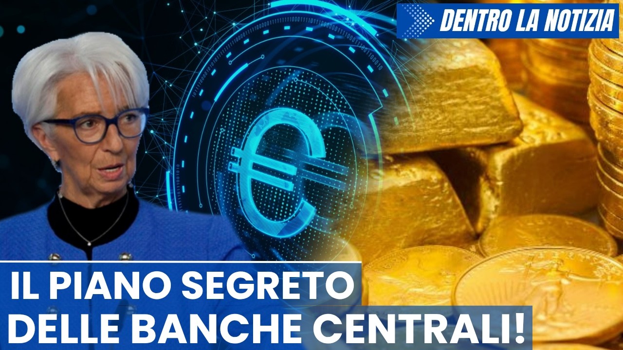 MEGA SCOOP! Il PIANO SEGRETO delle Banche Centrali: CBDC euro digitale 666 criptovalute BRICS oro..