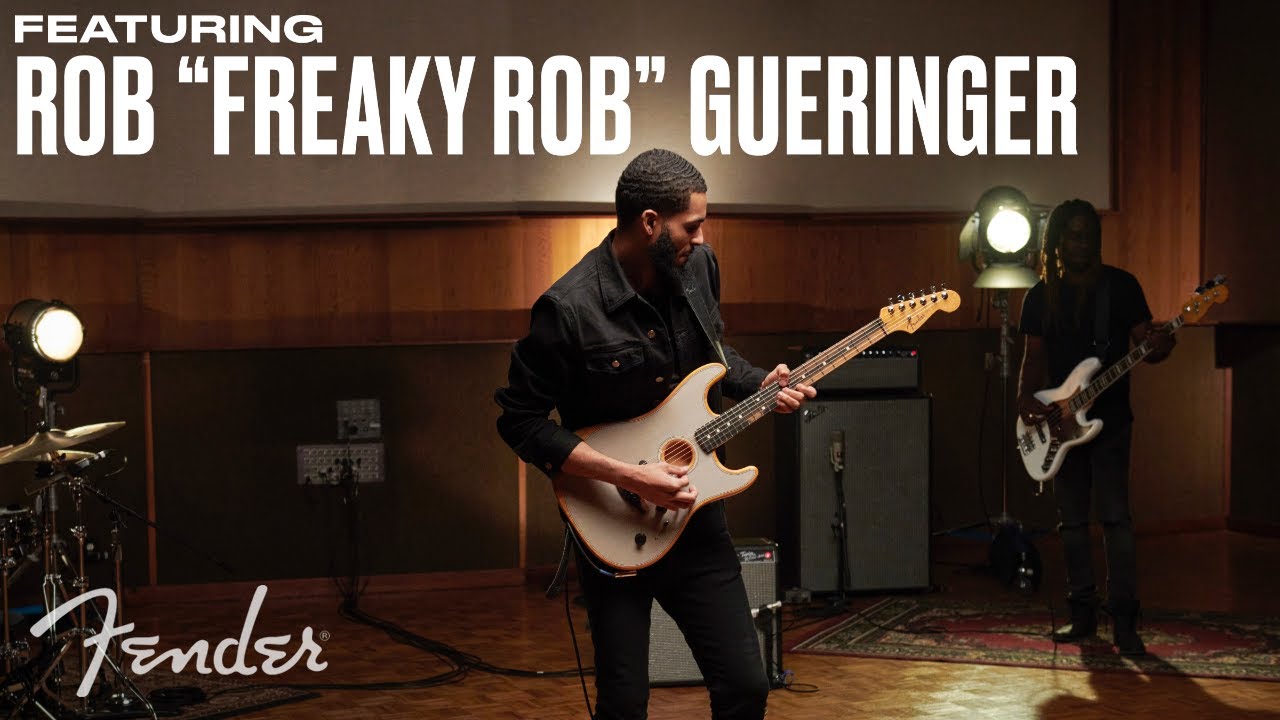 Rob “Freaky Rob” Gueringer | American Acoustasonic Stratocaster | Fender