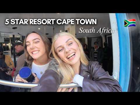 We ended up in a 5 star resort in Capetown 🇿🇦 ⭐ * Table mountain & Sea point