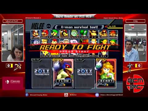 Hard Reads at FIT 19 Bowl of Fruit (Peach) vs Coty (Falco) - Melee Singles: Winners