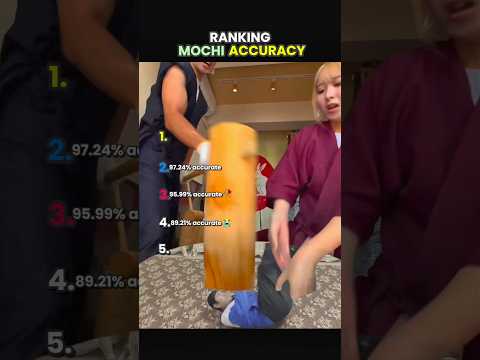 Mochi Making Accuracy Tiktok Trend. #shorts