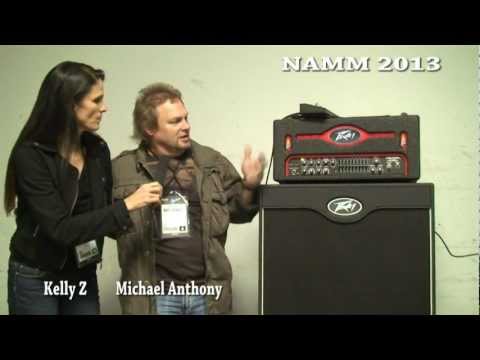 Michael Anthony of Chickenfoot Chats With Kelly Z @ Peavey Exhibit @ NAMM 2013