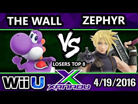 S@X 146 - SU | The Wall (Yoshi) Vs. DG | Zephyr (Cloud) SSB4 Losers Top 8 - Smash Wii U - Smash 4