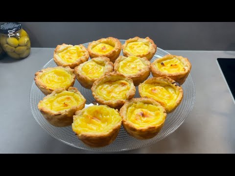 How to Make Pastel de Nata (Portuguese Custard Tart) | Authentic & Delicious Recipe
