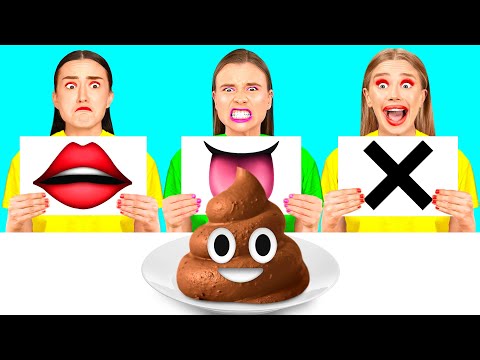 Bite, Lick or Nothing Challenge | Kitchen Hacks and Recipes by BaRaDa Challenge