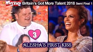 Alesha Dixon Reunited with Her First Kiss Britain&#39;s Got Talent 2018 Semi Final Grp 1 BGT S12E08