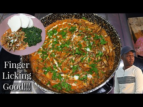 Finger licking Omena: How to cook omena at home || Delicious omena recipe || Best omena recipe