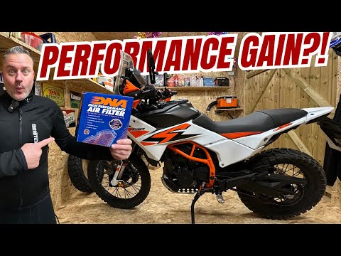Performance Air Filter on KTM 390 Adventure R – REAL 0-60 Test Results!