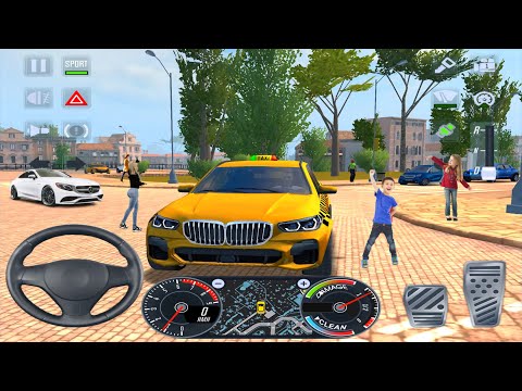 Taxi Sim 2020🌈🚕BMW SUV Taxi Driving in the New York City - Pov Drive Impression on the Highway