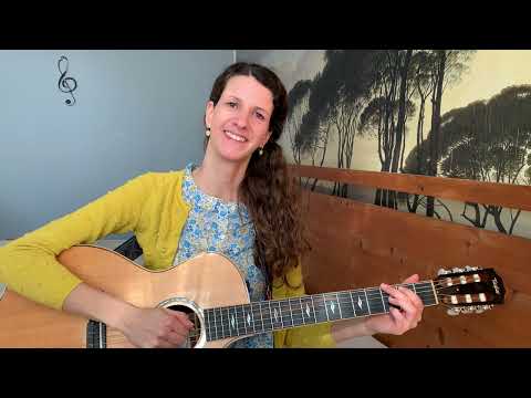 Ich lieb den Frühling (Gitarrenbegleitung mit Schlagmuster)