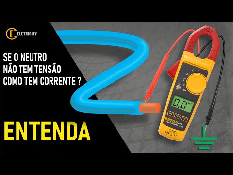 WHY DOES THE NEUTRAL HAVE CURRENT BUT NO VOLTAGE?