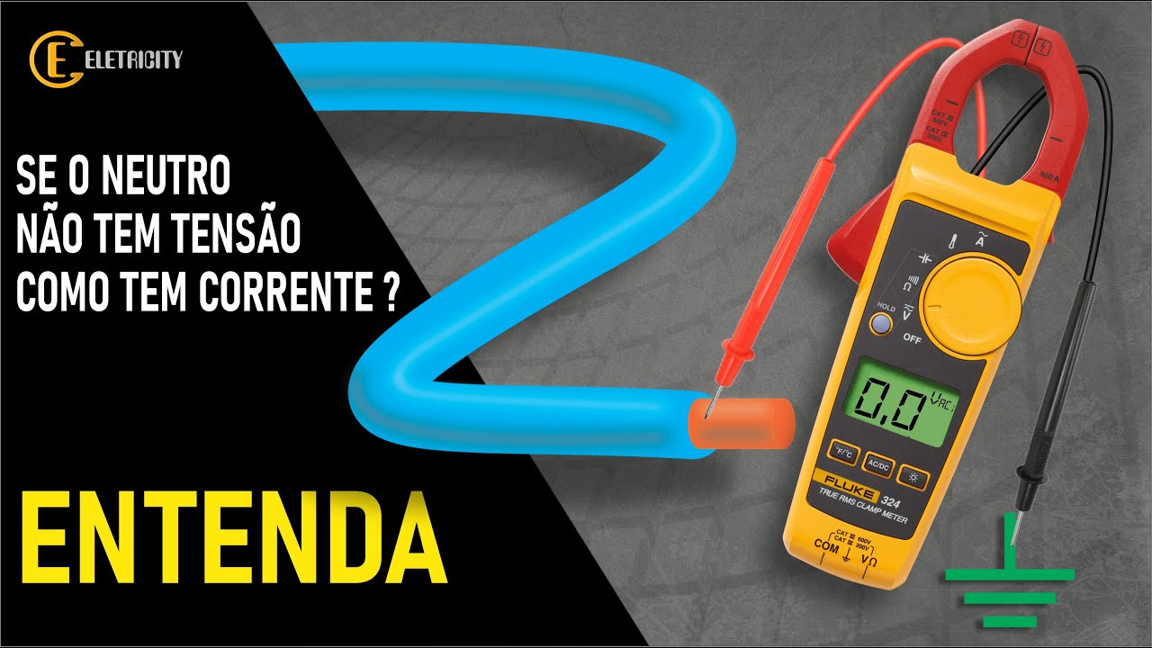 POR QUE O NEUTRO TEM CORRENTE, MAS NÃO TEM TENSÃO?