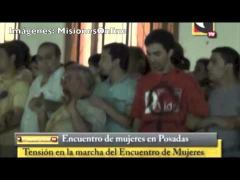 Turba del aborto ataca Catedral defendida por jóvenes católicos en Argentina