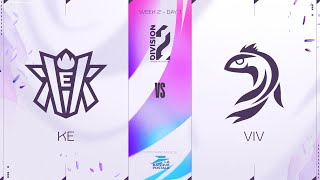LFL Division2 Spring Split 2023 - W2D1 - KE vs VIV