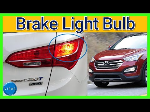 Replace Brake Light Bulb - Hyundai Santa Fe (2013-2018)