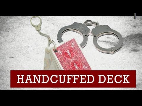 Handcuffed Houdini Deck Difatta Magic Trick Card Gospel