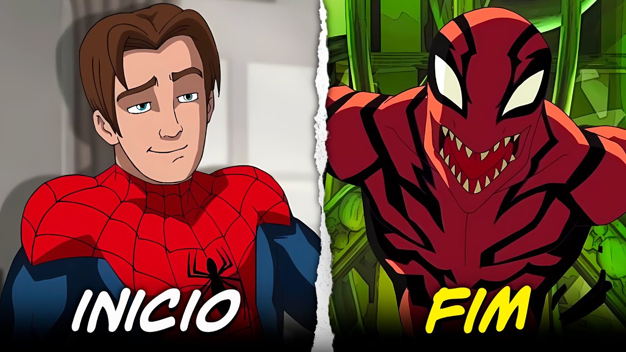 A História COMPLETA de ULTIMATE HOMEM ARANHA em 22 MINUTOS!