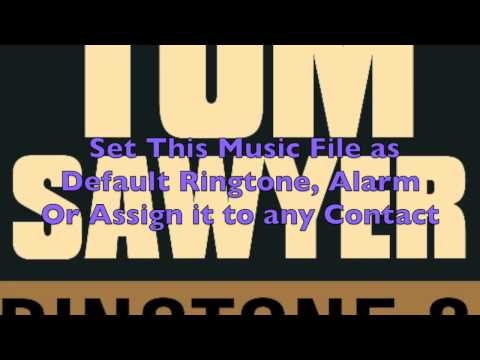 Tom Sawyer Ringtone and Alert Video