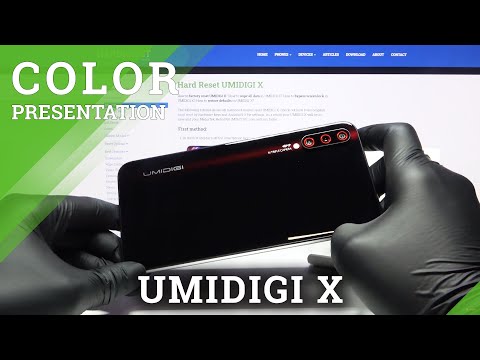 Umidigi X - Black Color Presentation / Review
