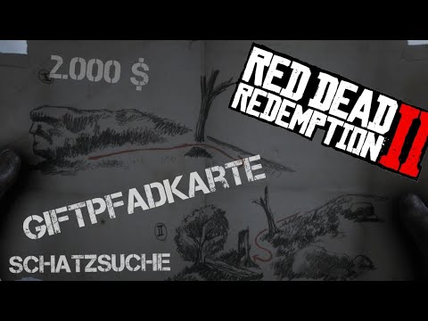 Red Dead Redemption 2 - Giftpfadkarte (Schatzsuche)