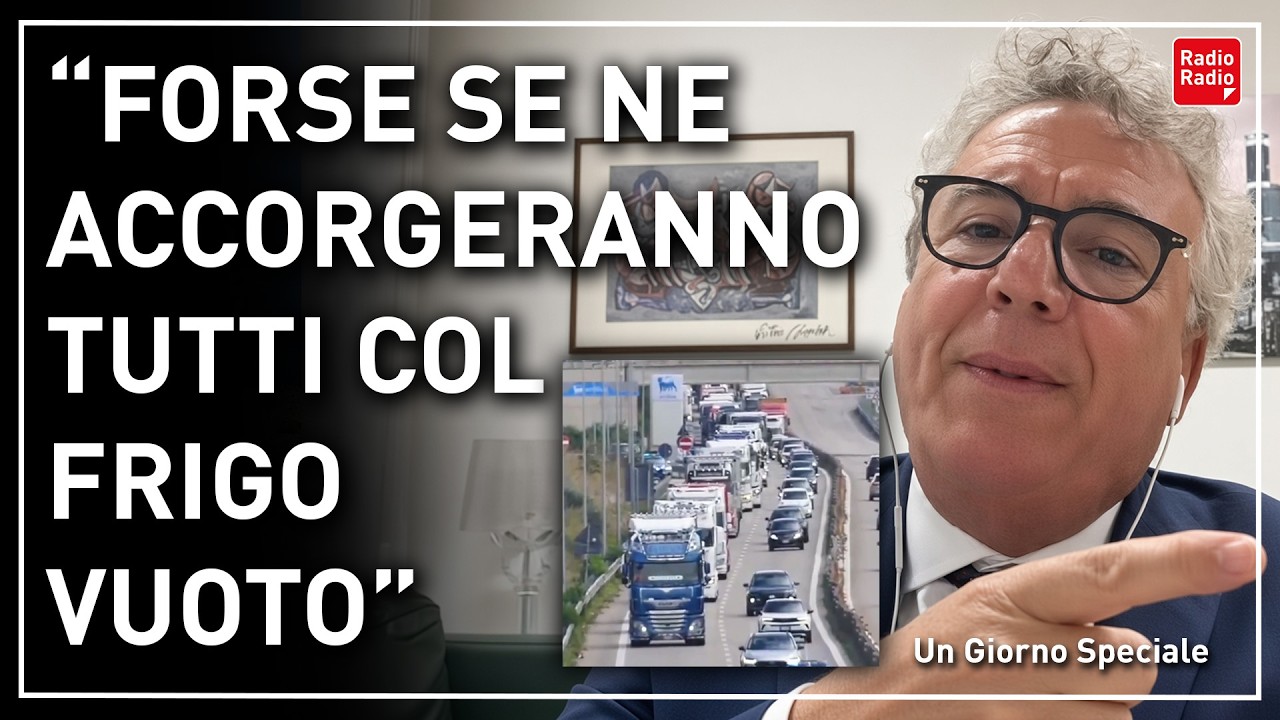 INTERVISTA A LINO POLIMENI ▷ "LO SCIOPERO DEI CAMION È TUTT'ALTRO CHE FINITO: CENSURA È MASSICCIA"