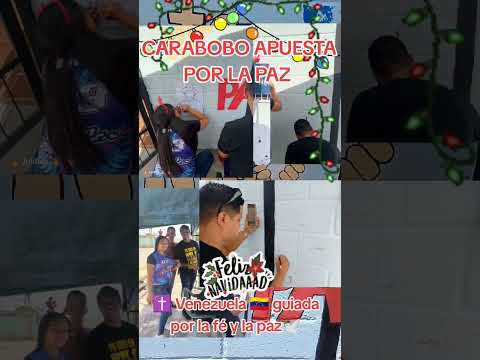 Municipio los Guayos de Carabobo apoya a Nicolás porque Venezuela 🇻🇪 quiere paz 🕊️