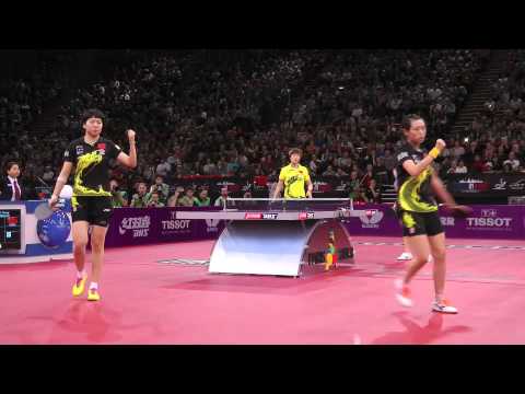 WTTC 2013 GUO Yue -  LI Xiaoxia vs DING Ning - LIU Shiwen