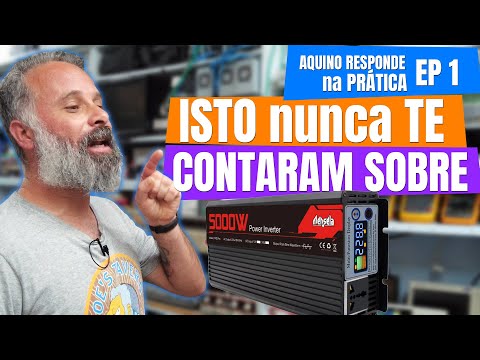 Consumo de INVERSOR Off Grid com Carga TOTAL na Energia Solar