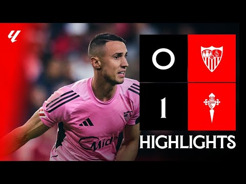 Sevilla FC vs RC Celta de Vigo (0-1) LALIGA | Resumen