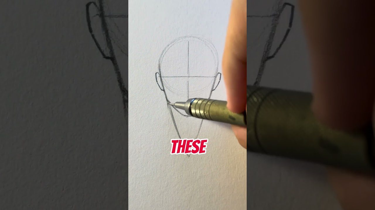 How to draw neck for men || Jmarron