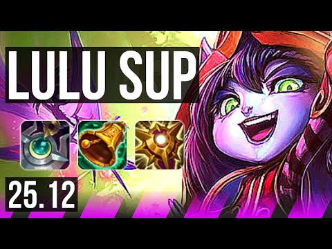 LULU & Lucian vs NAUTILUS & Jinx (SUP) | 14k DMG | EUW Master | 25.12