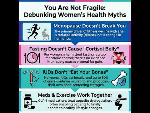 Episode 379: Menopause Myths, Cortisol Belly, & The Truth About IUDs