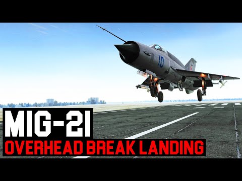 DCS | MIG-21 | OVERHEAD BREAK LANDING [DEMO]