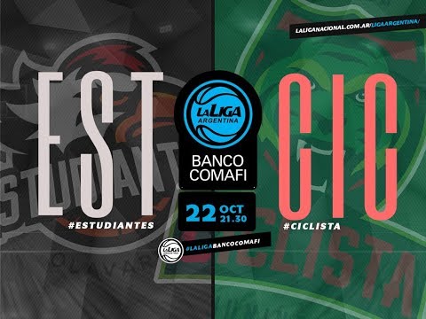 #LaLigaArgentinaBancoComafi | 22.10.2018 Estudiantes vs. Ciclista