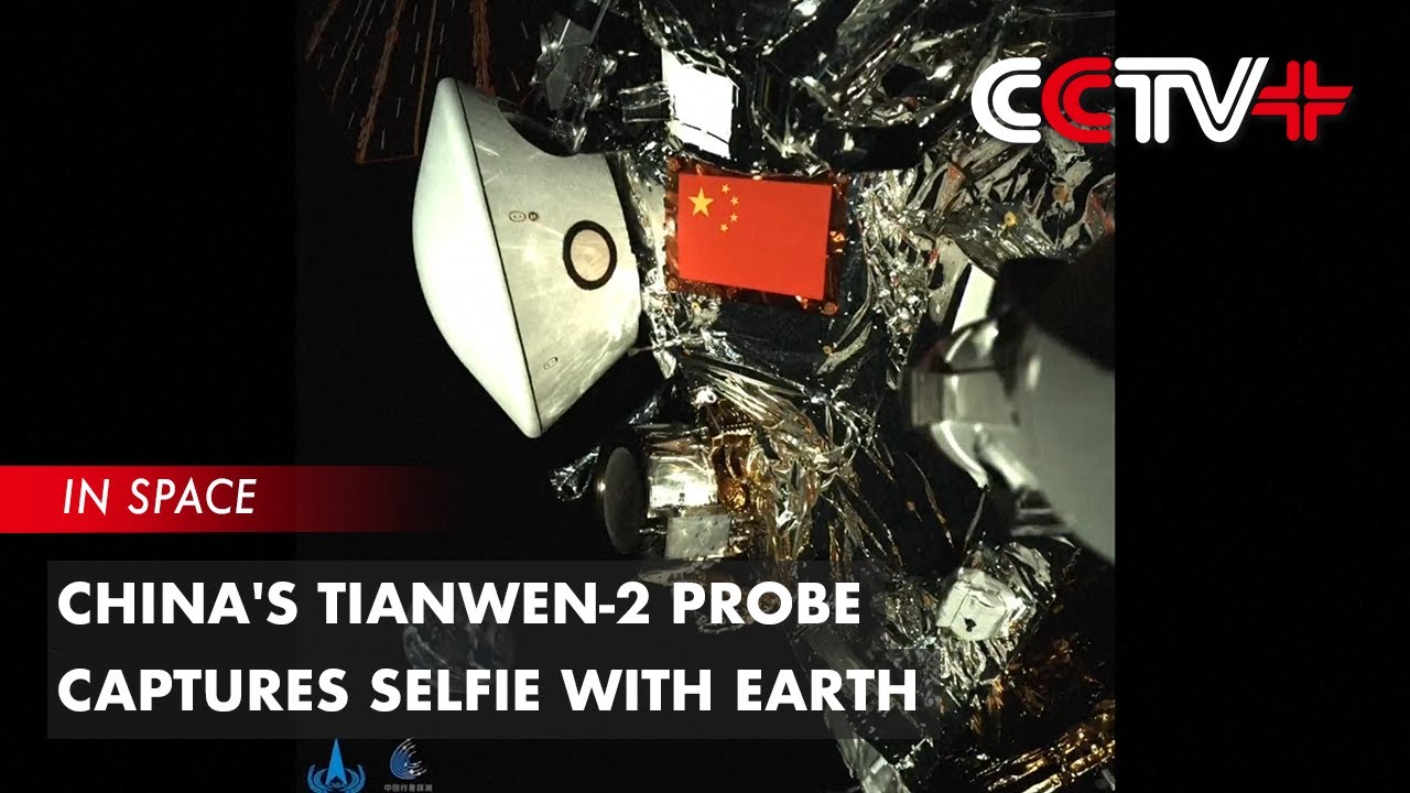 China's Tianwen-2 spacecraft captures selfie with Earth