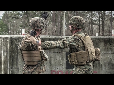 Marines Live Grenade Training and Assault Course