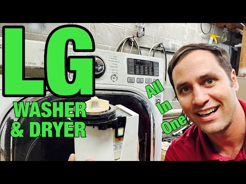 Why This LG All in One Washer & Dryer Won’t Drain or Spin | Quickish Drain Pump Fix | WM3997HWA
