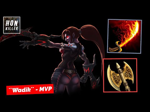 HoN The Dark Lady FIREBRAND with RUNED CLEAVER - MVP
