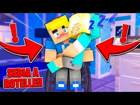 DOLCETTA DORME SU SBRISER IN SEDIA A ROTELLE!! - Famiglia su Minecraft #31