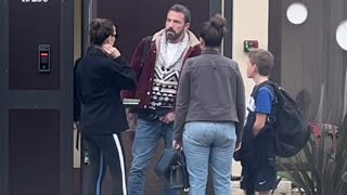 Ben Affleck & Jennifer Garner co-parent Samuel in Los Angeles