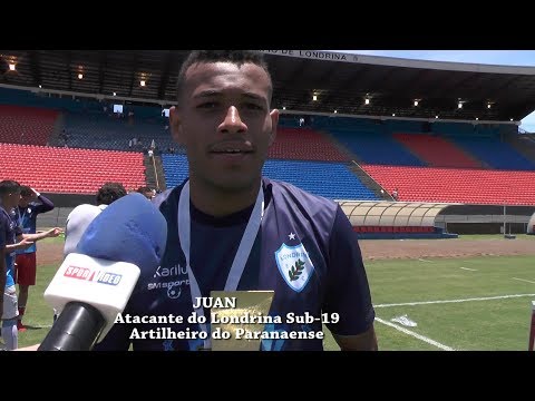 JUAN - CAMPEÃO E ARTILHEIRO DO LONDRINA - PARANAENSE SUB19