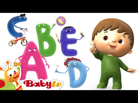 ABC Song -  Letters with Charlie | BabyTV