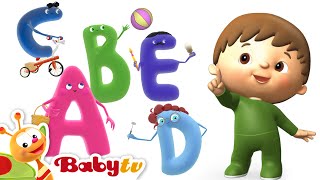 ABC Song -  Letters with Charlie | BabyTV